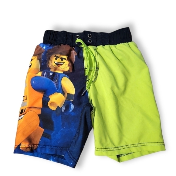Size 4/5 Lego Swimming Trunks Lego Movie 2 Trunks Size XS - Picture 1 of 3